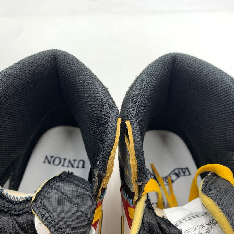 【中古品】【メンズ】 NIKE ナイキ × UNION ユニオン 別注 コラボ AIR JORDAN 1 RETRO HIGH OG CHICAGO SHADOW HV8563-600 エアジョーダン1 レトロ ハイ スニーカー 靴 シューズ 160-260711-ko-11-tei サイズ：27cm カラー：レッド 万代Net店