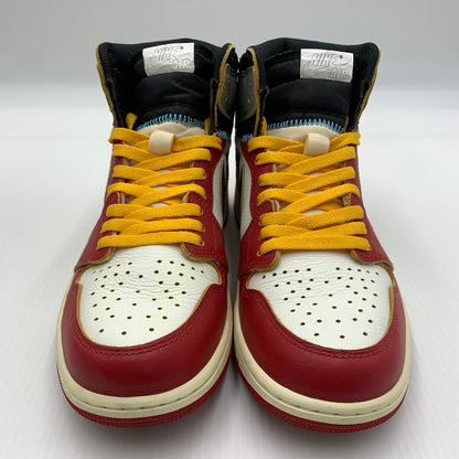 【中古品】【メンズ】 NIKE ナイキ × UNION ユニオン 別注 コラボ AIR JORDAN 1 RETRO HIGH OG CHICAGO SHADOW HV8563-600 エアジョーダン1 レトロ ハイ スニーカー 靴 シューズ 160-260711-ko-11-tei サイズ：27cm カラー：レッド 万代Net店