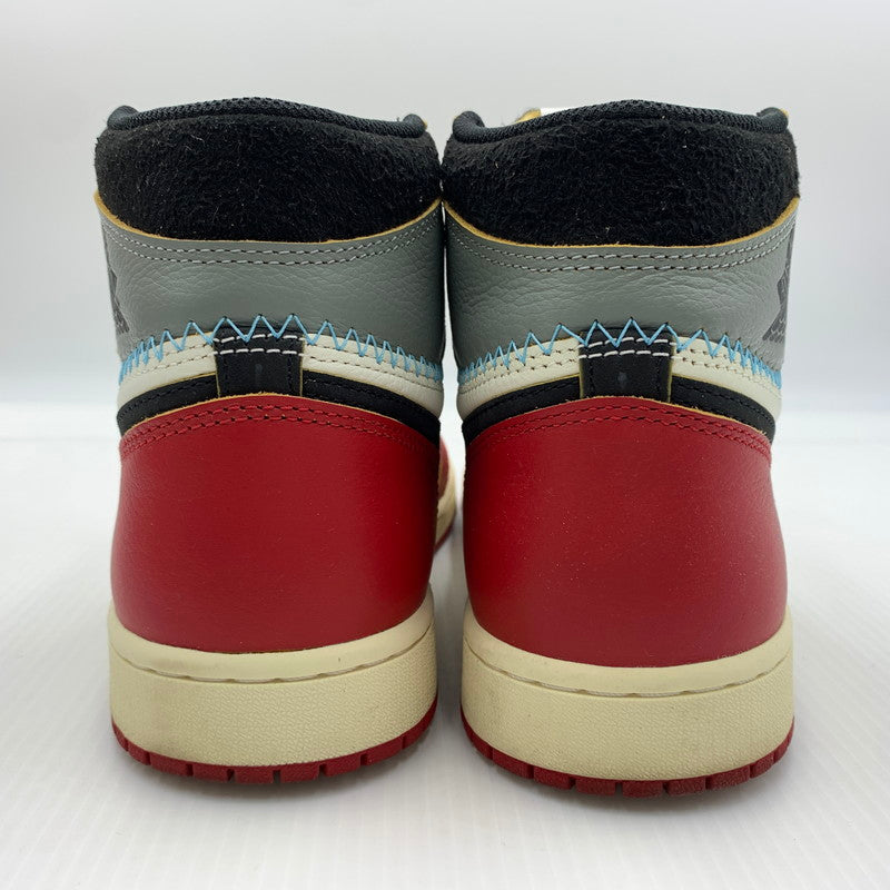 【中古品】【メンズ】 NIKE ナイキ × UNION ユニオン 別注 コラボ AIR JORDAN 1 RETRO HIGH OG CHICAGO SHADOW HV8563-600 エアジョーダン1 レトロ ハイ スニーカー 靴 シューズ 160-260711-ko-11-tei サイズ：27cm カラー：レッド 万代Net店