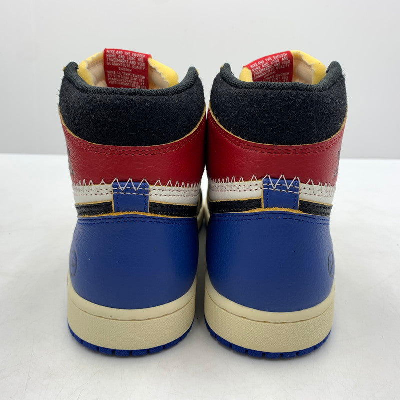 【中古品】【メンズ】 fragment design フラグメントデザイン × UNION ユニオン × NIKE ナイキ 別注 コラボ AIR JORDAN1 HIGH OG"BLACK VARSITY RED" IO7847-002 エアジョーダン1 ハイ スニーカー 靴 160-260618-ko-11-tei サイズ：27cm カラー：マルチ 万代Net店