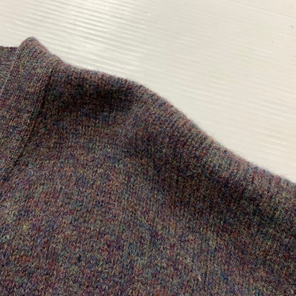【現状渡し品】【メンズ】 EDDIE BAUER エディー・バウアー COVERED BUTTON CARDIGAN くるみボタン カーディガン トップス ニット 144-260530-ko-12-tei サイズ：L カラー：グレー系/糸マルチカラー 万代Net店