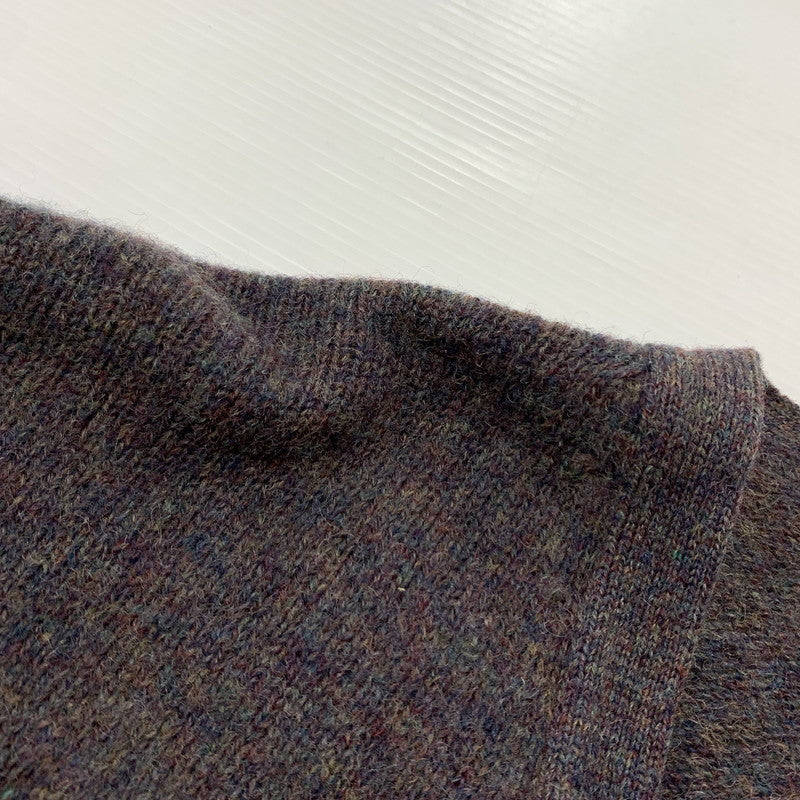 【現状渡し品】【メンズ】 EDDIE BAUER エディー・バウアー COVERED BUTTON CARDIGAN くるみボタン カーディガン トップス ニット 144-260530-ko-12-tei サイズ：L カラー：グレー系/糸マルチカラー 万代Net店