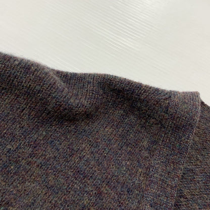 【現状渡し品】【メンズ】 EDDIE BAUER エディー・バウアー COVERED BUTTON CARDIGAN くるみボタン カーディガン トップス ニット 144-260530-ko-12-tei サイズ：L カラー：グレー系/糸マルチカラー 万代Net店