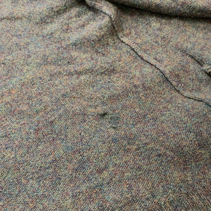 【現状渡し品】【メンズ】 EDDIE BAUER エディー・バウアー COVERED BUTTON CARDIGAN くるみボタン カーディガン トップス ニット 144-260530-ko-12-tei サイズ：L カラー：グレー系/糸マルチカラー 万代Net店