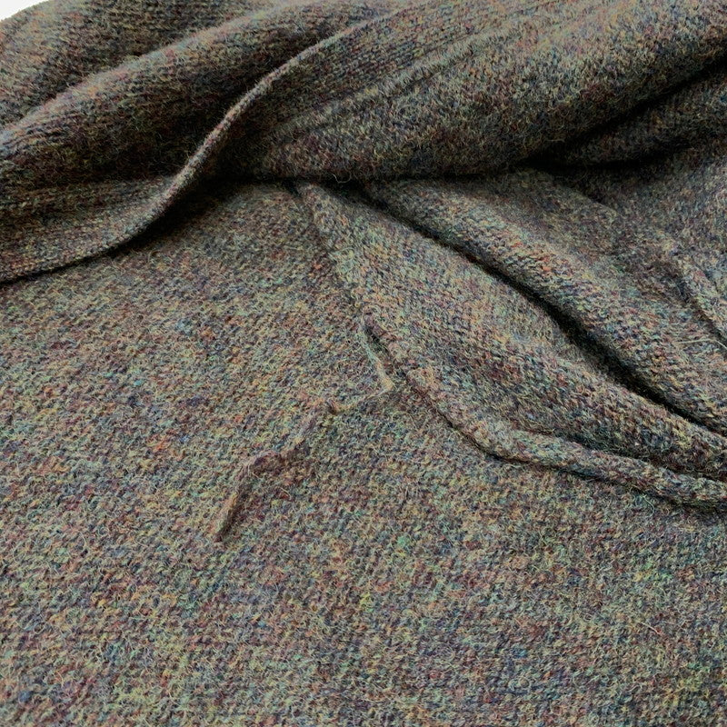 【現状渡し品】【メンズ】 EDDIE BAUER エディー・バウアー COVERED BUTTON CARDIGAN くるみボタン カーディガン トップス ニット 144-260530-ko-12-tei サイズ：L カラー：グレー系/糸マルチカラー 万代Net店