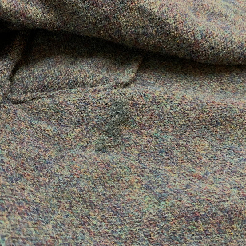 【現状渡し品】【メンズ】 EDDIE BAUER エディー・バウアー COVERED BUTTON CARDIGAN くるみボタン カーディガン トップス ニット 144-260530-ko-12-tei サイズ：L カラー：グレー系/糸マルチカラー 万代Net店