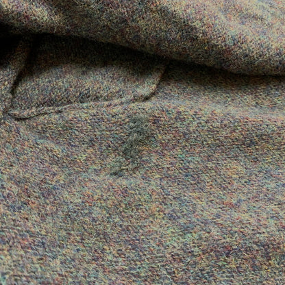 【現状渡し品】【メンズ】 EDDIE BAUER エディー・バウアー COVERED BUTTON CARDIGAN くるみボタン カーディガン トップス ニット 144-260530-ko-12-tei サイズ：L カラー：グレー系/糸マルチカラー 万代Net店
