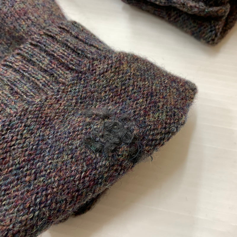 【現状渡し品】【メンズ】 EDDIE BAUER エディー・バウアー COVERED BUTTON CARDIGAN くるみボタン カーディガン トップス ニット 144-260530-ko-12-tei サイズ：L カラー：グレー系/糸マルチカラー 万代Net店