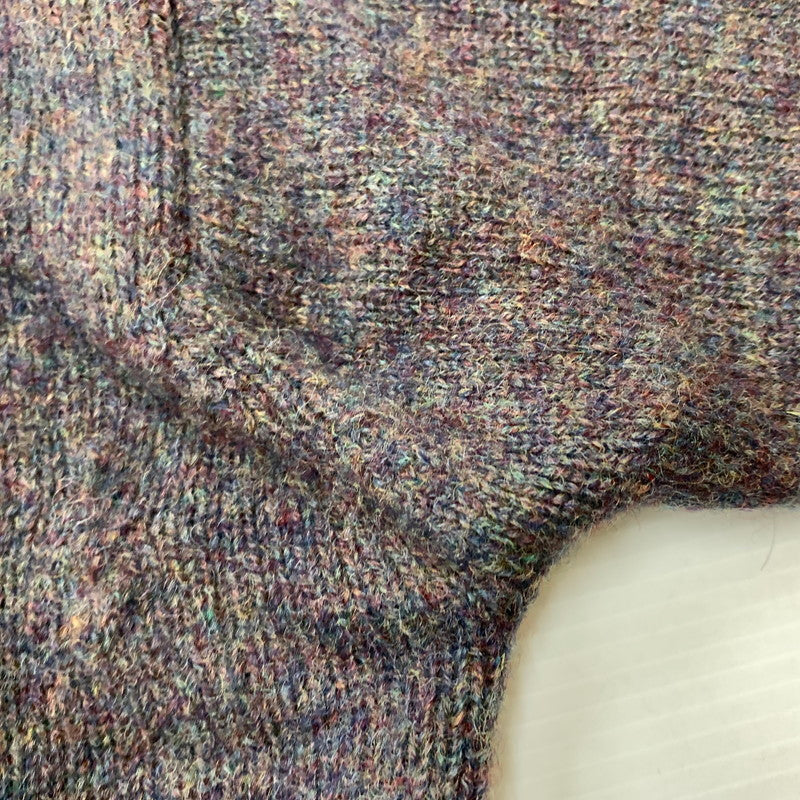 【現状渡し品】【メンズ】 EDDIE BAUER エディー・バウアー COVERED BUTTON CARDIGAN くるみボタン カーディガン トップス ニット 144-260530-ko-12-tei サイズ：L カラー：グレー系/糸マルチカラー 万代Net店