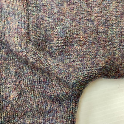 【現状渡し品】【メンズ】 EDDIE BAUER エディー・バウアー COVERED BUTTON CARDIGAN くるみボタン カーディガン トップス ニット 144-260530-ko-12-tei サイズ：L カラー：グレー系/糸マルチカラー 万代Net店