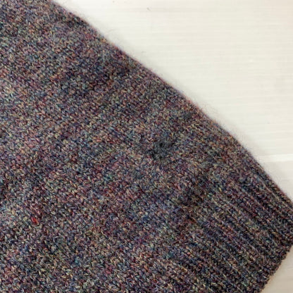 【現状渡し品】【メンズ】 EDDIE BAUER エディー・バウアー COVERED BUTTON CARDIGAN くるみボタン カーディガン トップス ニット 144-260530-ko-12-tei サイズ：L カラー：グレー系/糸マルチカラー 万代Net店