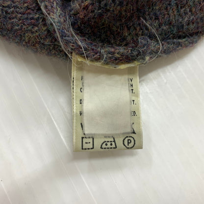 【現状渡し品】【メンズ】 EDDIE BAUER エディー・バウアー COVERED BUTTON CARDIGAN くるみボタン カーディガン トップス ニット 144-260530-ko-12-tei サイズ：L カラー：グレー系/糸マルチカラー 万代Net店