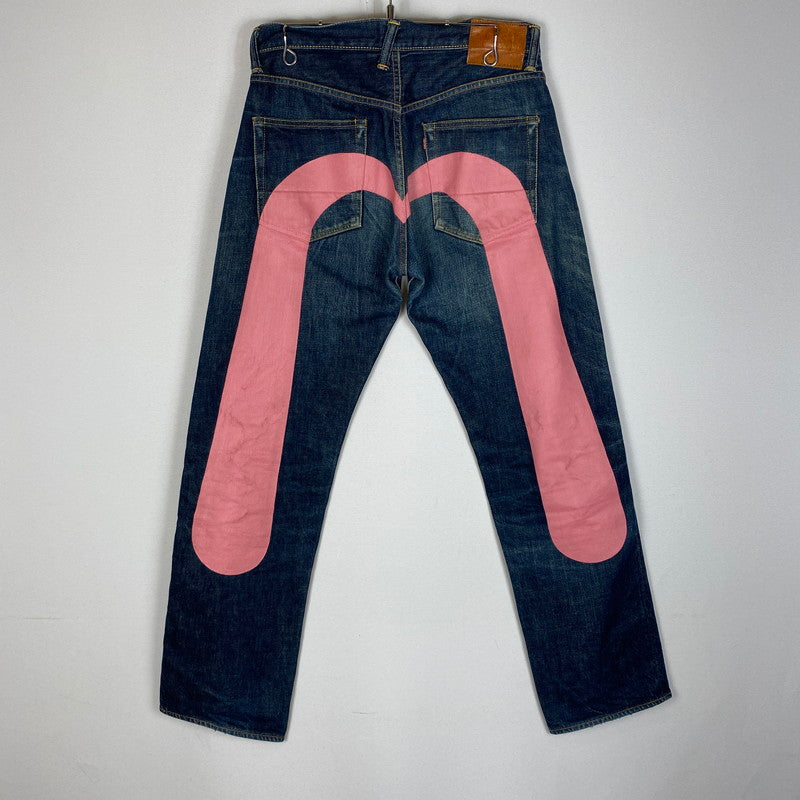 【中古品】【メンズ】 EVISU エヴィス BIG SEAGULL DENIM PANTS LOT2000 ビックカモメ デニムパンツ ボトムス ジーンズ 156-260518-ks-21-tei サイズ：31 カラー：インディゴ 万代Net店