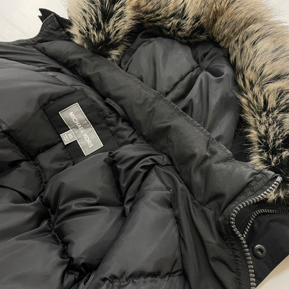 【現状渡し品】【メンズ】 Michael Kors マイケルコース LONG DOWN JACKET MKJ791896 ロング ダウン ジャケット アウター コート 141-260530-ko-18-tei サイズ：XS カラー：ブラック 万代Net店