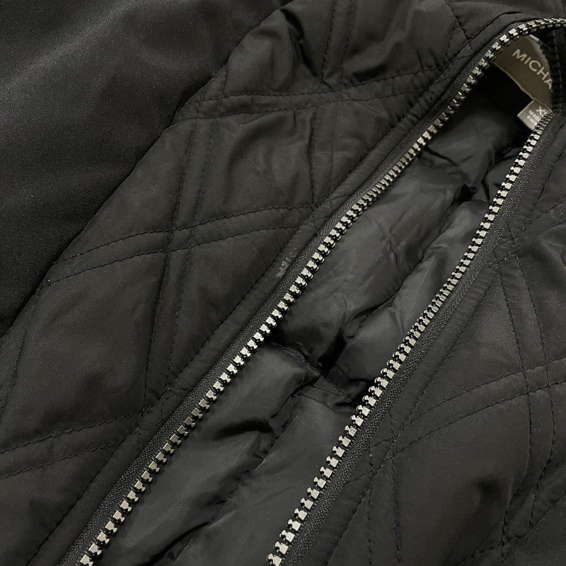 【現状渡し品】【メンズ】 Michael Kors マイケルコース LONG DOWN JACKET MKJ791896 ロング ダウン ジャケット アウター コート 141-260530-ko-18-tei サイズ：XS カラー：ブラック 万代Net店