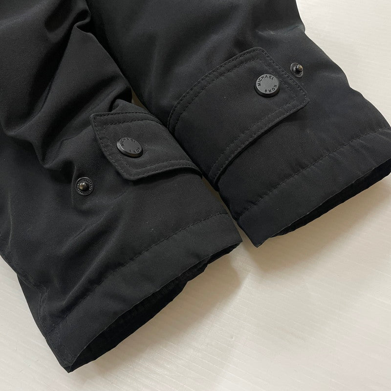 【現状渡し品】【メンズ】 Michael Kors マイケルコース LONG DOWN JACKET MKJ791896 ロング ダウン ジャケット アウター コート 141-260530-ko-18-tei サイズ：XS カラー：ブラック 万代Net店