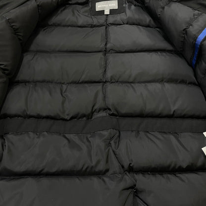 【現状渡し品】【メンズ】 Michael Kors マイケルコース LONG DOWN JACKET MKJ791896 ロング ダウン ジャケット アウター コート 141-260530-ko-18-tei サイズ：XS カラー：ブラック 万代Net店