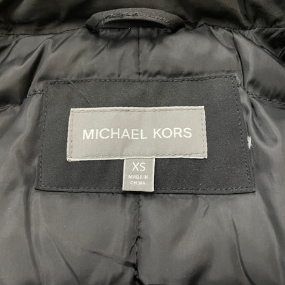 【現状渡し品】【メンズ】 Michael Kors マイケルコース LONG DOWN JACKET MKJ791896 ロング ダウン ジャケット アウター コート 141-260530-ko-18-tei サイズ：XS カラー：ブラック 万代Net店