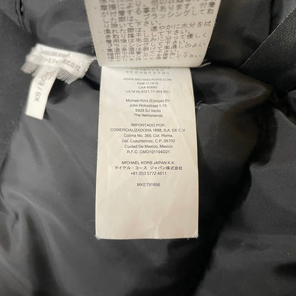 【現状渡し品】【メンズ】 Michael Kors マイケルコース LONG DOWN JACKET MKJ791896 ロング ダウン ジャケット アウター コート 141-260530-ko-18-tei サイズ：XS カラー：ブラック 万代Net店