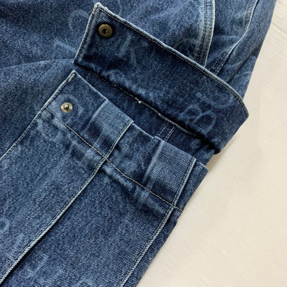 【中古品】【メンズ】 SUPREME シュプリーム × MARTINE ROSE マーティン・ローズ 別注 コラボ DENIM CARGO PANT デニム カーゴ パンツ ボトムス ジーンズ 149-260513-ko-24-tei サイズ：34 カラー：インディゴ 万代Net店