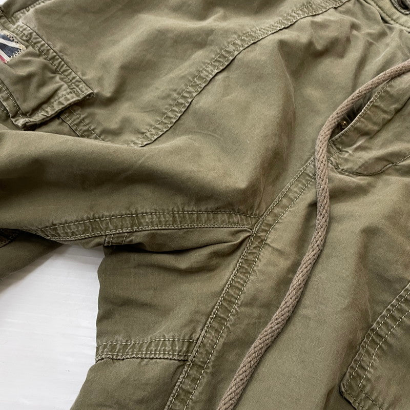 【中古品】【メンズ】 DENIM＆SUPPLY RALPHLAUREN デニム＆サプライ ラルフローレン MILITARY CARGO PANTS 788565390002 ミリタリー カーゴ パンツ ボトムス 158-260623-yo-14-tei サイズ：34 カラー：カーキ 万代Net店