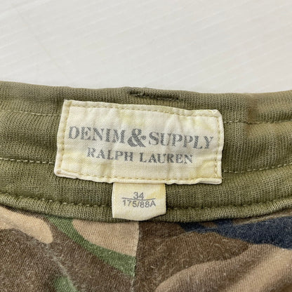 【中古品】【メンズ】 DENIM＆SUPPLY RALPHLAUREN デニム＆サプライ ラルフローレン MILITARY CARGO PANTS 788565390002 ミリタリー カーゴ パンツ ボトムス 158-260623-yo-14-tei サイズ：34 カラー：カーキ 万代Net店