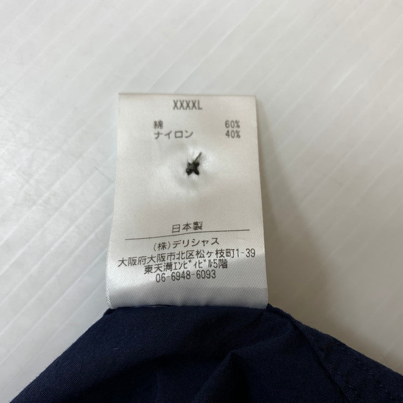 【中古品】【メンズ】 SFC エスエフシー OVERSIZE S/S SHIRT オーバーサイズ ショートスリーブ シャツ トップス 半袖 ボタンダウン 140-260513-ko-14-tei サイズ：XXXXL カラー：ネイビー 万代Net店