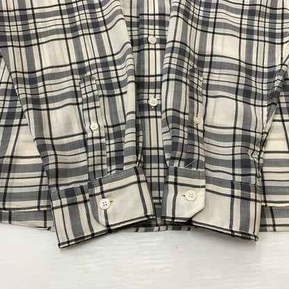 【中古品】【メンズ】 SOPHNET ソフネット SUMMER WOOL CHECK SHIRT SOPH-250019 サマーウール チェック シャツ トップス 長袖 142-260513-ko-20-fuzh サイズ：XL カラー：ホワイト 万代Net店