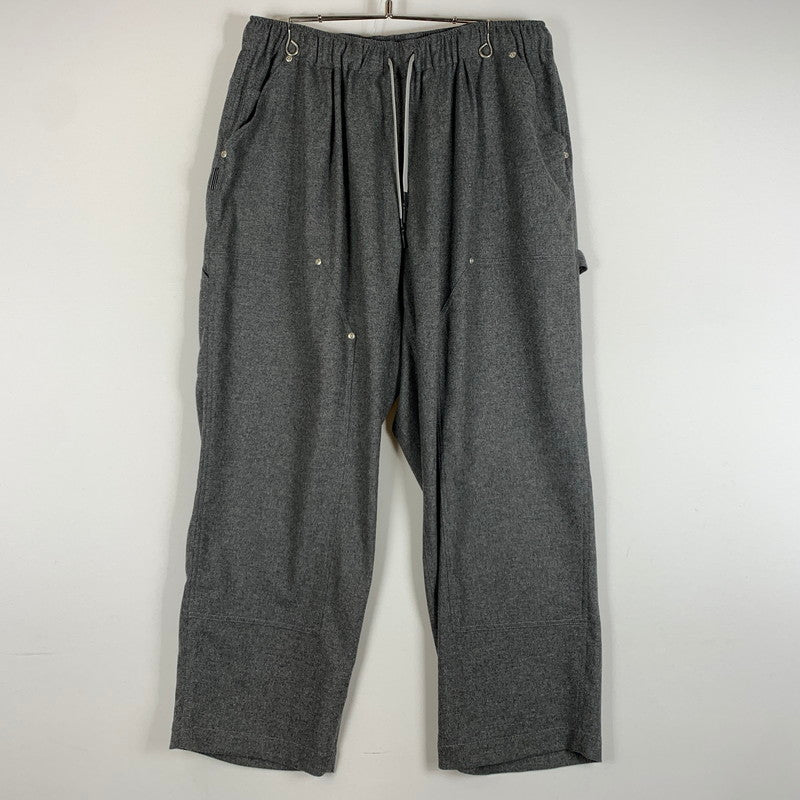 【中古品】【メンズ】 S.F.C エスエフシー CASHMERE WOOL DOUBLE KNEE PANTS カシミヤ ウール ダブルニー パンツ ボトムス 151-260514-ko-09-tei サイズ：XL カラー：グレー 万代Net店