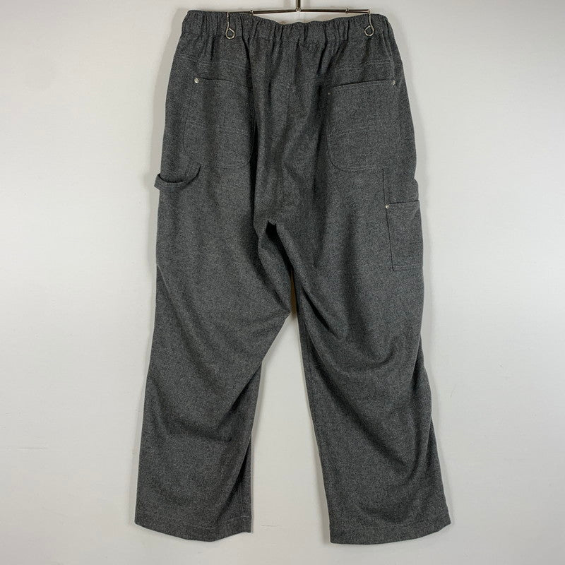 【中古品】【メンズ】 S.F.C エスエフシー CASHMERE WOOL DOUBLE KNEE PANTS カシミヤ ウール ダブルニー パンツ ボトムス 151-260514-ko-09-tei サイズ：XL カラー：グレー 万代Net店