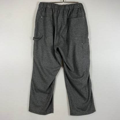 【中古品】【メンズ】 S.F.C エスエフシー CASHMERE WOOL DOUBLE KNEE PANTS カシミヤ ウール ダブルニー パンツ ボトムス 151-260514-ko-09-tei サイズ：XL カラー：グレー 万代Net店