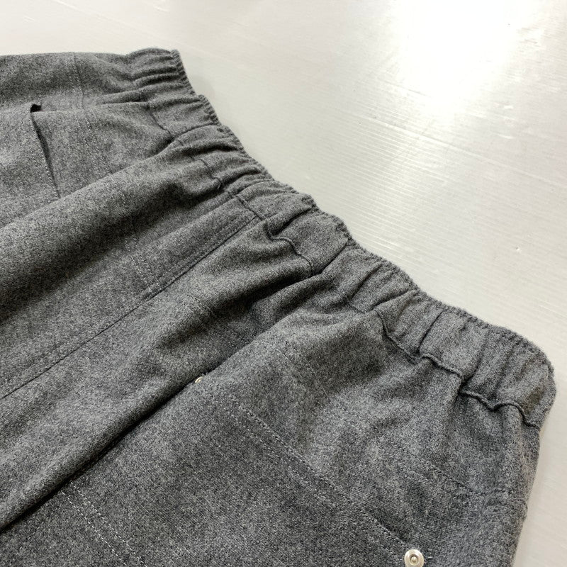 【中古品】【メンズ】 S.F.C エスエフシー CASHMERE WOOL DOUBLE KNEE PANTS カシミヤ ウール ダブルニー パンツ ボトムス 151-260514-ko-09-tei サイズ：XL カラー：グレー 万代Net店