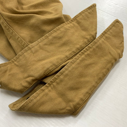 【中古品】【メンズ】 MAISON KITSUNE メゾン キツネ DUCK WORK JACKET JM02159WW0054 ダック ワークジャケット アウター コットン フォックスロゴ 141-260513-ko-15-tei サイズ：S カラー：ブラウン 万代Net店