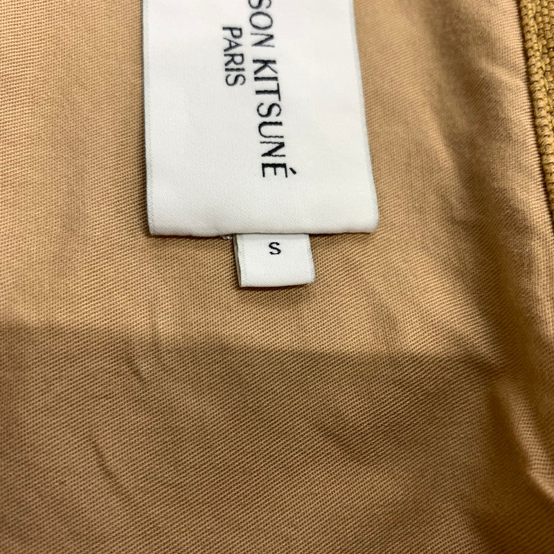 【中古品】【メンズ】 MAISON KITSUNE メゾン キツネ DUCK WORK JACKET JM02159WW0054 ダック ワークジャケット アウター コットン フォックスロゴ 141-260513-ko-15-tei サイズ：S カラー：ブラウン 万代Net店
