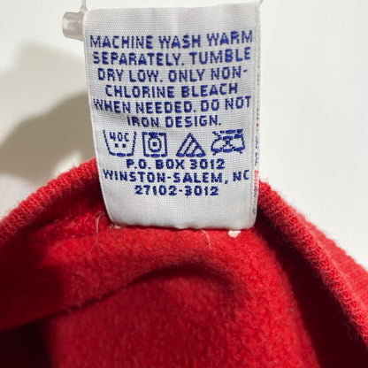 【中古品】【メンズ】 CHAMPION チャンピオン 90S リバースウィーブ WISCONSIN スウェット メキシコ製 ヴィンテージ 145-260818-nm-76-tei サイズ：L カラー：レッド 万代Net店