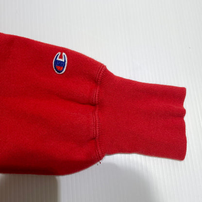 【中古品】【メンズ】 CHAMPION チャンピオン 90S リバースウィーブ WISCONSIN スウェット メキシコ製 ヴィンテージ 145-260818-nm-76-tei サイズ：L カラー：レッド 万代Net店