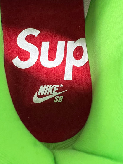 【中古美品】【メンズ】 NIKE SB ナイキ スケートボーディング × Suprme シュプリーム 別注 コラボ DUNK LOW OG QS DH3228-101 ダンク ロー オリジナル クイックストライク スニーカー 靴 160-260801-kk-07-hon カラー：WHITE/MEAN GREEN-METALLIC GOLD 万代Net店