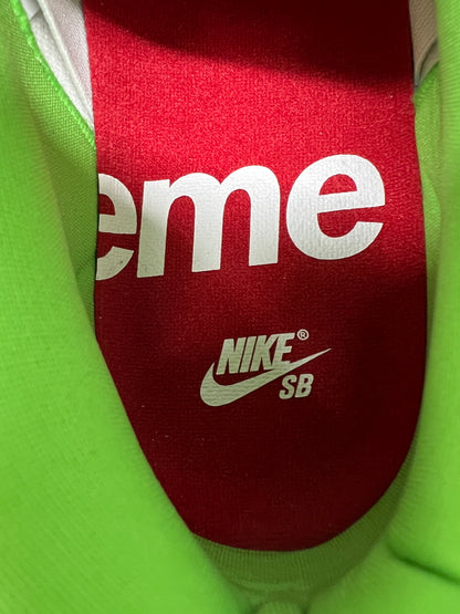 【中古美品】【メンズ】 NIKE SB ナイキ スケートボーディング × Suprme シュプリーム 別注 コラボ DUNK LOW OG QS DH3228-101 ダンク ロー オリジナル クイックストライク スニーカー 靴 160-260801-kk-07-hon カラー：WHITE/MEAN GREEN-METALLIC GOLD 万代Net店