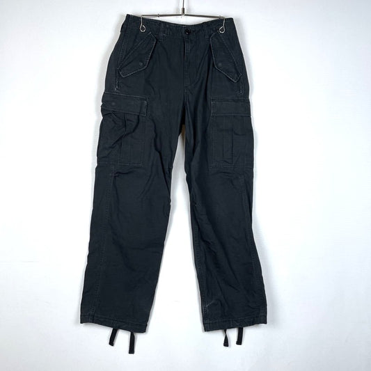 【中古品】【メンズ】 STUSSY ステューシー 24AW MILITARY CARGO PANT RIPSTOP 116668 ミリタリーカーゴパンツ リップストップ ボトムス 153-260513-yo-11-fuzh サイズ：30 カラー：ブラック 万代Net店