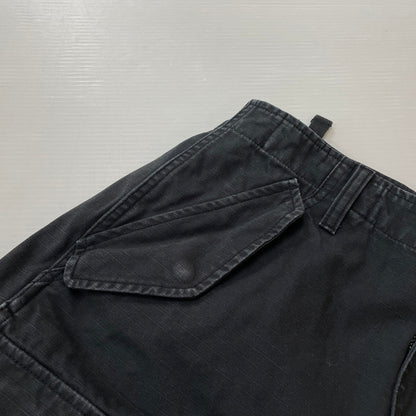 【中古品】【メンズ】 STUSSY ステューシー 24AW MILITARY CARGO PANT RIPSTOP 116668 ミリタリーカーゴパンツ リップストップ ボトムス 153-260513-yo-11-fuzh サイズ：30 カラー：ブラック 万代Net店