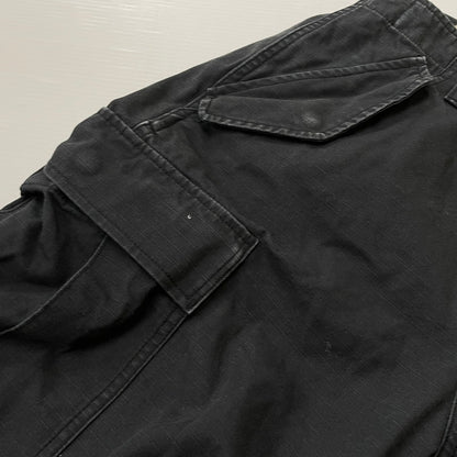 【中古品】【メンズ】 STUSSY ステューシー 24AW MILITARY CARGO PANT RIPSTOP 116668 ミリタリーカーゴパンツ リップストップ ボトムス 153-260513-yo-11-fuzh サイズ：30 カラー：ブラック 万代Net店
