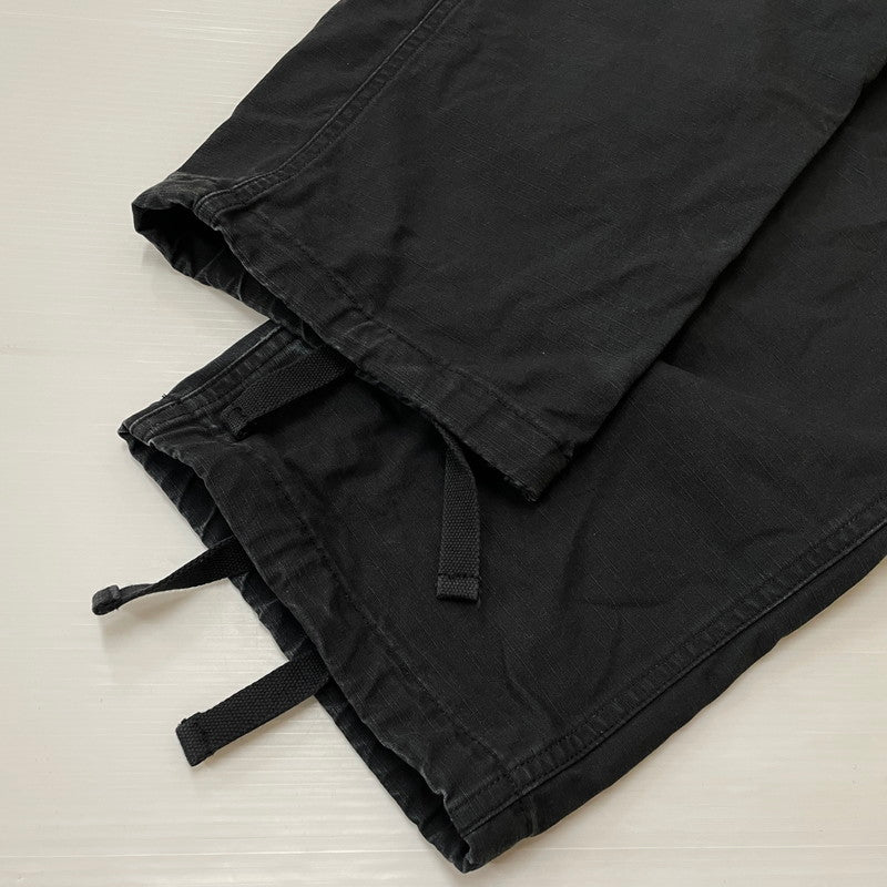 【中古品】【メンズ】 STUSSY ステューシー 24AW MILITARY CARGO PANT RIPSTOP 116668 ミリタリーカーゴパンツ リップストップ ボトムス 153-260513-yo-11-fuzh サイズ：30 カラー：ブラック 万代Net店