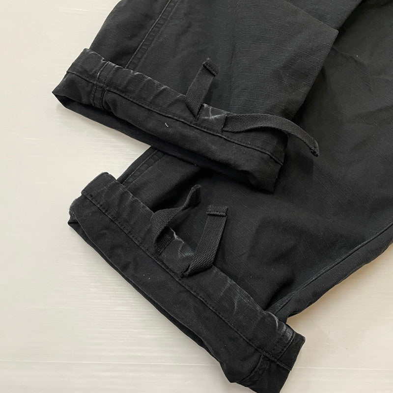 【中古品】【メンズ】 STUSSY ステューシー 24AW MILITARY CARGO PANT RIPSTOP 116668 ミリタリーカーゴパンツ リップストップ ボトムス 153-260513-yo-11-fuzh サイズ：30 カラー：ブラック 万代Net店