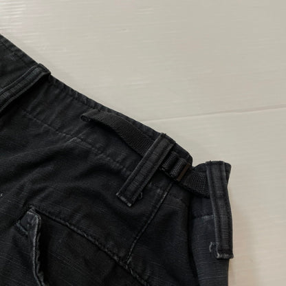 【中古品】【メンズ】 STUSSY ステューシー 24AW MILITARY CARGO PANT RIPSTOP 116668 ミリタリーカーゴパンツ リップストップ ボトムス 153-260513-yo-11-fuzh サイズ：30 カラー：ブラック 万代Net店