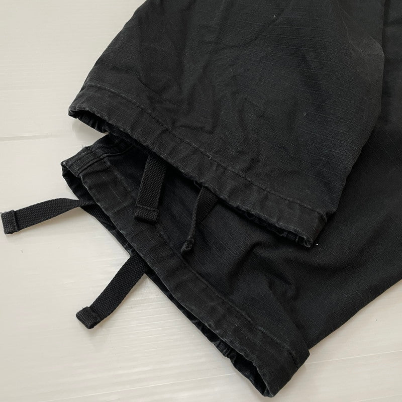 【中古品】【メンズ】 STUSSY ステューシー 24AW MILITARY CARGO PANT RIPSTOP 116668 ミリタリーカーゴパンツ リップストップ ボトムス 153-260513-yo-11-fuzh サイズ：30 カラー：ブラック 万代Net店