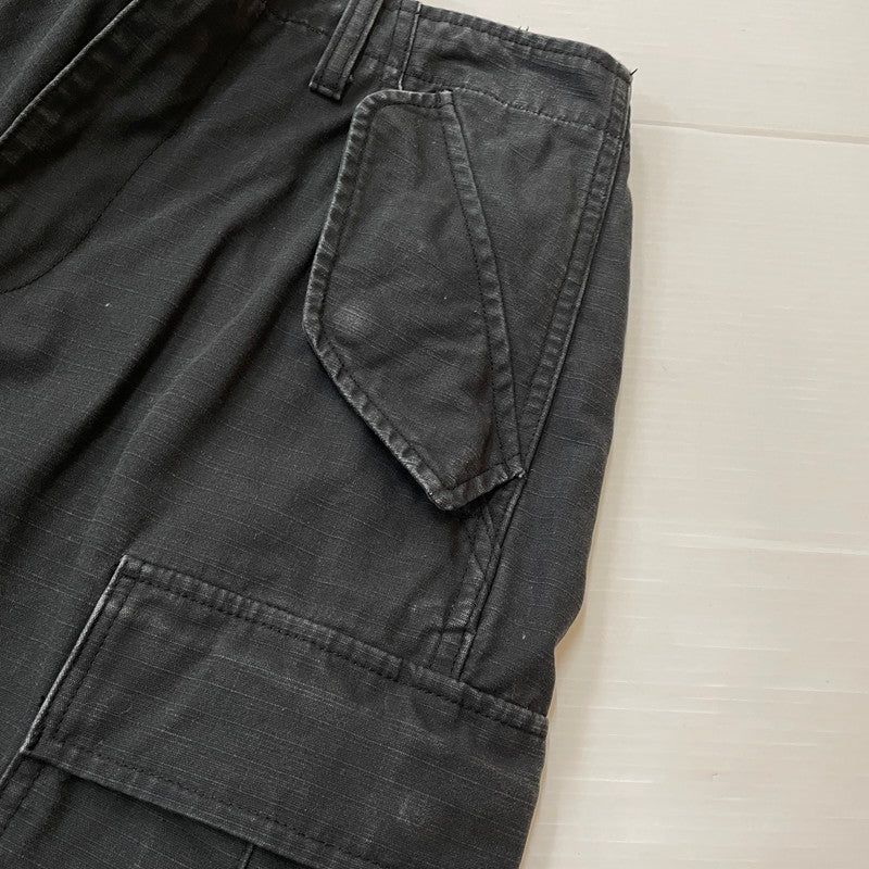 【中古品】【メンズ】 STUSSY ステューシー 24AW MILITARY CARGO PANT RIPSTOP 116668 ミリタリーカーゴパンツ リップストップ ボトムス 153-260513-yo-11-fuzh サイズ：30 カラー：ブラック 万代Net店