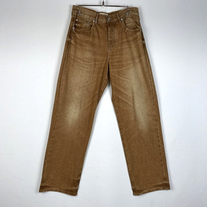 【中古品】【メンズ】 STUSSY ステューシー BIG OL JEANS DENIM 116713 ジーンズ デニムパンツ ボトムス 153-260513-yo-10-fuzh サイズ：30 カラー：ブラウン 万代Net店