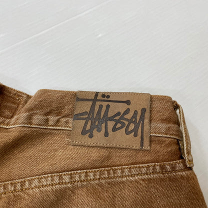 【中古品】【メンズ】 STUSSY ステューシー BIG OL JEANS DENIM 116713 ジーンズ デニムパンツ ボトムス 153-260513-yo-10-fuzh サイズ：30 カラー：ブラウン 万代Net店