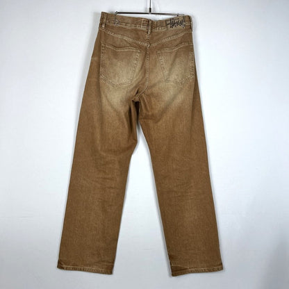 【中古品】【メンズ】 STUSSY ステューシー BIG OL JEANS DENIM 116713 ジーンズ デニムパンツ ボトムス 153-260513-yo-10-fuzh サイズ：30 カラー：ブラウン 万代Net店