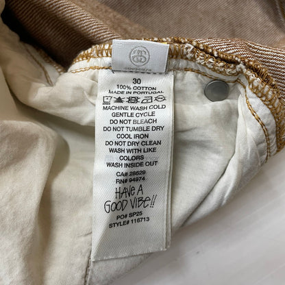 【中古品】【メンズ】 STUSSY ステューシー BIG OL JEANS DENIM 116713 ジーンズ デニムパンツ ボトムス 153-260513-yo-10-fuzh サイズ：30 カラー：ブラウン 万代Net店